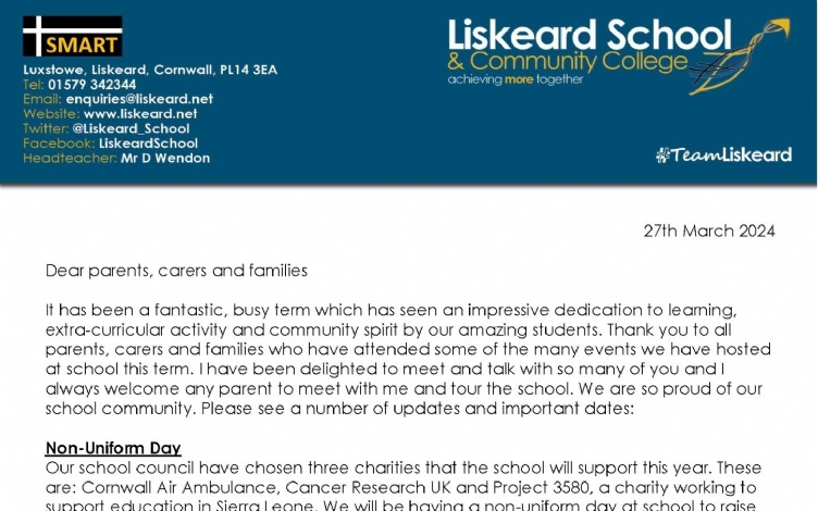 Liskeard School & Community College - Home